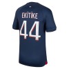 Maglia ufficiale Paris Saint Germain 2023-24 Ekitike 44 Casa per Uomo